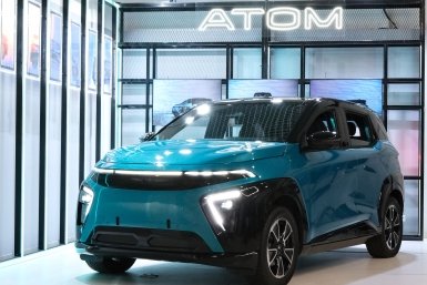 Т2 обеспечила связью первый отечественный серийный электромобиль пресс-служба Атома