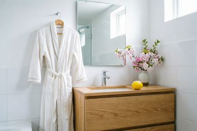 Кинула в воду 1 щепотку — ткань снова мягкая, а белизна "бьет в глаза": вафельный текстиль снова как новый