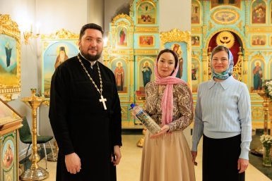 Встреча с Отцом Иоанном Яна Гайдук, ИА PrimaMedia