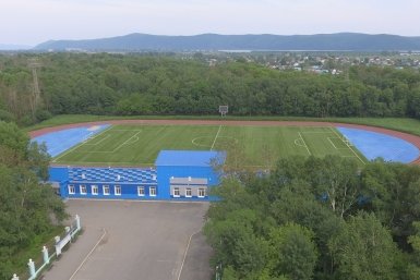 В Комсомольске-на-Амуре возобновляют реконструкцию стадиона &quotСмена&quot Пресс-служба администрации Комсомольска-на-Амуре