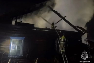 55-летний мужчина погиб при пожаре в Жигалово 