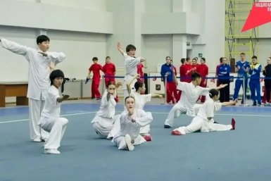 Ушуисты из Бурятии набрали драгметаллов в Северной столице