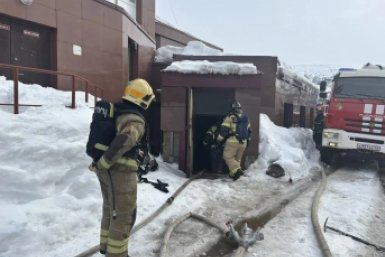 В Магадане ликвидировали возгорание в инфекционной больнице