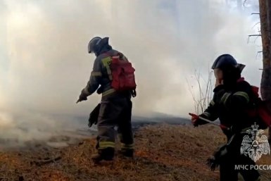 Кадр из видео МЧС Забайкалья