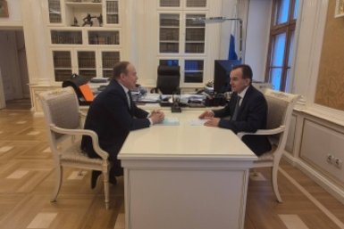 Кондратьев обсудил с главой АП РФ Вайно развитие Кубани и подготовку к выборам в Госдуму