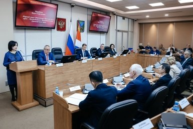 На заседании подробно обсудили организацию комплексной реабилитации и адаптации участников спецоперации на муниципальном уровне Оксана Шишенко (Правительство Приморского края)