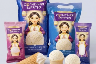 В Бурятии выпустили мороженое &quotСолнечная Бурятия&quot Минсельхозпрод Бурятии