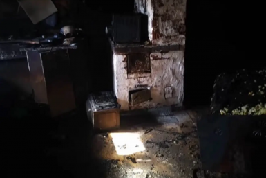 Зимовье вспыхнуло в Усть-Ордынском