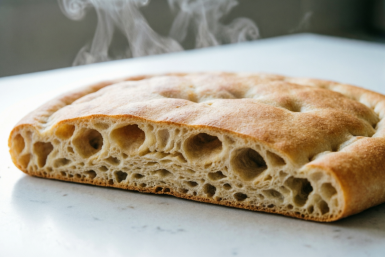 Этим лепешкам нет равных: слоистые, ароматные — снаружи хрустящая корочка