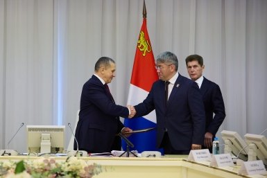 Благодарность от Путина получил глава Бурятии Цыденов пресс-служба правительства Бурятии