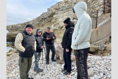 В Севастополе начали исследовать береговую линию возле "Херсонеса Таврического"