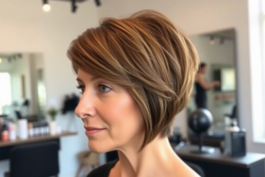 Омолаживающая короткая стрижка для женщин старше 50 лет – стирает годы с лица