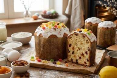 Стакан йогурта в тесто — через 45 минут гора золотистых куличей готова — а мякиш тает во рту, как крем