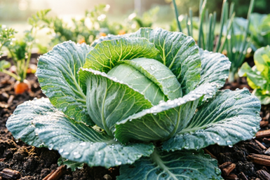 30 мл на 3 литра — на капусту: слизни дали стрекача, что только хвостики сверкали