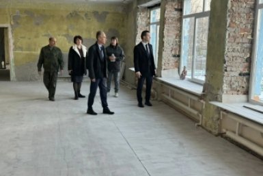 В Советско-Гаванском районе проверили ход капремонта школ и детсада