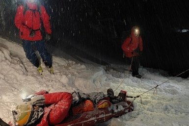 Фрирайдеры на Мамае в Бурятии перестали теряться