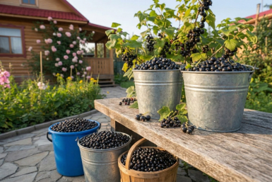 Смородина как конфета: крупная, сладкая — 3 деревенских трюка для удачного урожая без стимуляторов