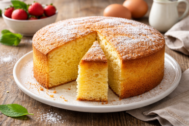 Добавляю 1 ложку в тесто — получаю идеальный бисквит: не осядет, не подгорит и станет воздушнее облачка