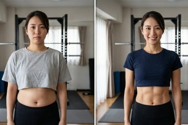 Осиная талия за 60 секунд в день: 1 японское упражнение "стирает" живот, отекшие ноги и боль в спине