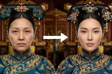 Древняя гимнастика китайских наложниц: эти 3 упражнения убирают морщины, брыли и отёки с лица