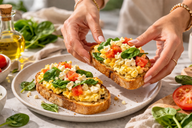 Ем и не толстею - пп-бутерброды от Тины Канделаки: идеальный завтрак без лишних калорий
