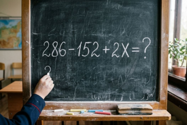 У вас железная 5+ по математике, если решите уравнение за минуту – тест