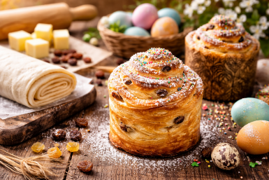 1 пачка слоеного теста — и кулич на Пасху готов: это самый ленивый рецепт за 30 минут без возни и марли