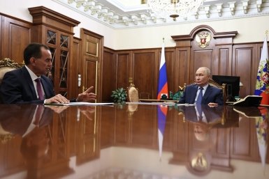 В Кремле прошла встреча Путина с главой Кубани Кондратьевым