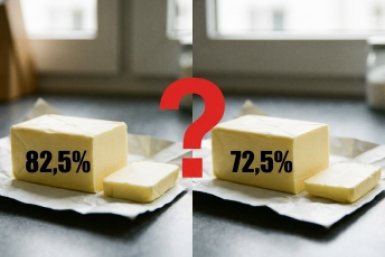Масло 82,5% против 72,5% — советы шеф-повара: какое выбрать и почему