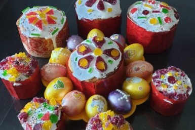 Пасхальные куличи ИА KamchatkaMedia