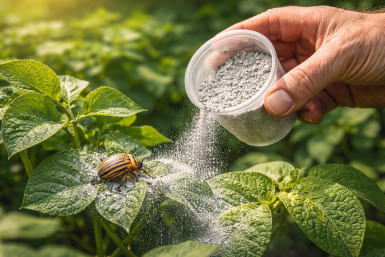 Колорадская "чернь" визжит от 1 стакана порошка: распылила над картошкой - паразит бесится и исчезает