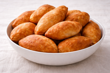 Тазик пухлых румяных пирожков за 30 минут – всего 1 яйцо и никаких дрожжей