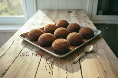 Зачерствел кулич? Приготовьте нежные пирожные "Картошка" из остатков от Пасхи