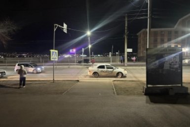 Такси сбило пешехода на "зебре" в Улан-Удэ