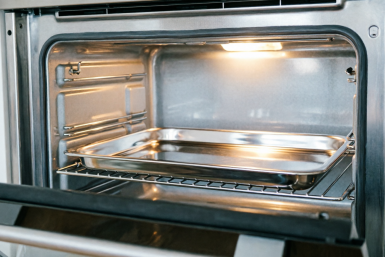 3 ложки на противень духовки — вековой жир и гарь слезли пластами: без "химозы" и скребка