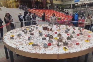 В Крыму испекли кулич весом 600 кг из 5 мешков муки