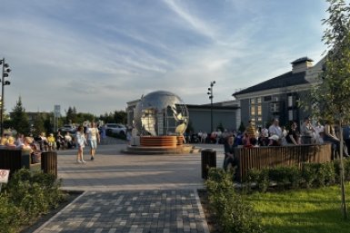 Ранее так был благоустроен Городской сад ИА OmskMedia