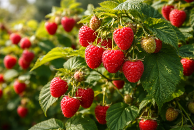 Использую чудо-подкормку для малины в апреле и получаю крупные и красные ягоды уже в июне