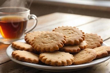 Трачу 15 минут - и подаю печенье к чаю на стол: Для нежданных гостей самое то