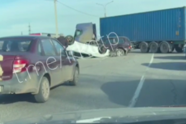 Три ДТП произошло одновременно на объездной Ново-Ленино в Иркутске