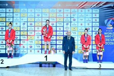 Кубанские самбисты завоевали три золота на турнире в Ереване