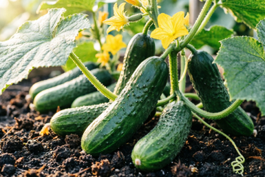 Кидаю траву на огурцы, и горечь уходит: сладкие, хрустящие — просто обалденные