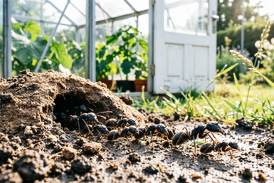 Сыплю 1 приправу в теплице — муравьи умчались прочь, а тля и вслед за ними: урожай спасен