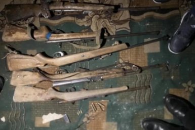 Пять карабинов и боеприпасы: полиция изъяла арсенал у жителя Якутии пресс-служба МВД по Якутии