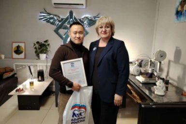 Ветеран спецоперации из Забайкалья открыл студию печати благодаря господдержке