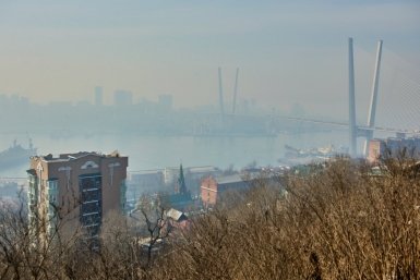 Смог во Владивостоке ИА PrimaMedia