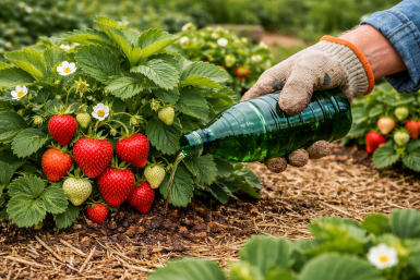 "Не мусор, а ценность": чем обязательно подкормить клубнику в апреле, чтобы получить "сахар, а не ягоду" — народный метод