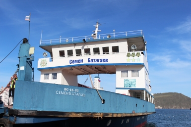 Паромная переправа на Ольхон заработает с 1 мая