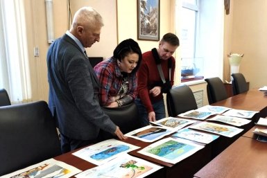 Магаданская ассоциация рыбопромышленников подвела итоги конкурса детского рисунка Тихрыбком