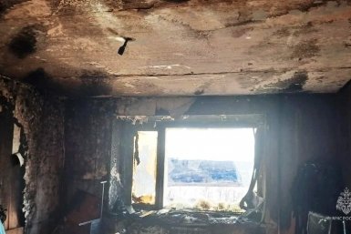 В Советской Гавани курение стало причиной гибели мужчины на пожаре Предоставлено пресс-службой ГУ МЧС России по Хабаровскому краю